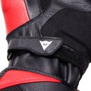 Dainese Reacto Carbon Long Motorradhandschuh schwarz rot