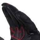 Dainese Reacto Carbon Long Motorradhandschuh schwarz rot