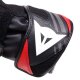 Dainese Reacto Carbon Long Motorradhandschuh schwarz rot