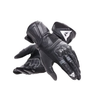 Dainese Reacto Carbon Long Damen Motorradhandschuh schwarz grau