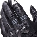 Dainese Reacto Carbon Long Damen Motorradhandschuh schwarz grau