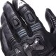 Dainese Reacto Carbon Long Damen Motorradhandschuh schwarz grau