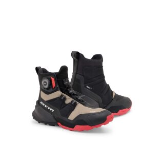 Revit Undercut H2O Motorrad Kurzstiefel schwarz Sand beige