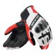 Revit Ritmo Motorrad-Handschuh Urban schwarz neonrot