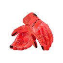 Revit Ritmo Motorrad-Handschuh Urban neonrot schwarz