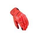 Revit Ritmo Motorrad-Handschuh Urban neonrot schwarz