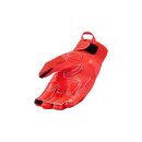 Revit Ritmo Motorrad-Handschuh Urban neonrot schwarz