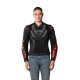 Revit Hyperspeed 3 Air Motorrad Lederjacke schwarz neonrot