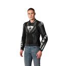 Revit Hyperspeed 3 Air Motorrad Lederjacke schwarz weiß