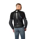 Revit Hyperspeed 3 Air Motorrad Lederjacke schwarz weiß