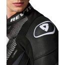Revit Hyperspeed 3 Air Motorrad Lederjacke schwarz weiß