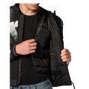 Revit Hyperspeed 3 Air Motorrad Lederjacke schwarz weiß