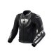 Revit Hyperspeed 3 Air Motorrad Lederjacke schwarz weiß