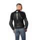 Revit Hyperspeed 3 Air Motorrad Lederjacke schwarz weiß