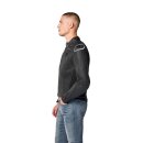 Revit Quadratic Motorrad-Jacke Leder schwarz weiß