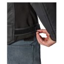 Revit Quadratic Motorrad-Jacke Leder schwarz weiß