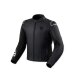 Revit Quadratic Motorrad-Jacke Leder schwarz weiß