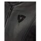 Revit Quadratic Motorrad-Jacke Leder schwarz weiß