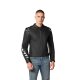 Revit Quadratic Motorrad-Jacke Leder schwarz weiß