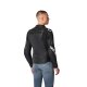 Revit Quadratic Motorrad-Jacke Leder schwarz weiß