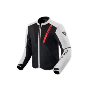 Revit GT-R 4 Air Motorrad Sport-Jacke schwarz weiß