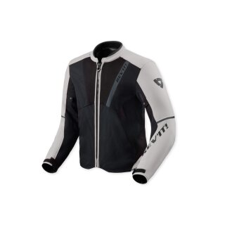 Revit GT-R 4 Air Motorrad Sport-Jacke silber schwarz
