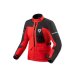 Revit Convergent H2O Damen Motorrad-Jacke rot schwarz