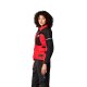 Revit Convergent H2O Damen Motorrad-Jacke rot schwarz