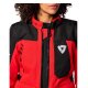 Revit Convergent H2O Damen Motorrad-Jacke rot schwarz