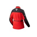 Revit Convergent H2O Damen Motorrad-Jacke rot schwarz
