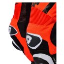 Revit Hyperspeed 3 Lederkombi Einteiler hellgrau neonrot