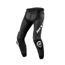 Revit Apex Motorrad Leder-Hose schwarz weiß