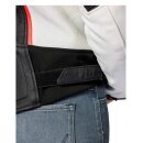 Revit Xena 4 Damen Motorrad-Jacke Leder weiß neonrot