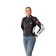 Revit Xena 4 Damen Motorrad-Jacke Leder weiß neonrot