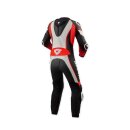 Revit Xena 4 Damen Lederkombi 1-teiler weiß neonrot