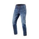 Revit Reed Slim Fit Motorrad-Jeans blau medium used