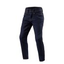 Revit Reed Slim Fit Motorrad-Jeans dunkelblau used