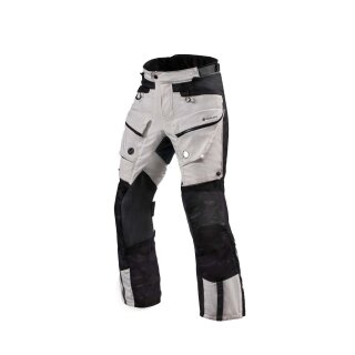 Revit Defender 3 GTX Motorrad-Hose Textil silber schwarz