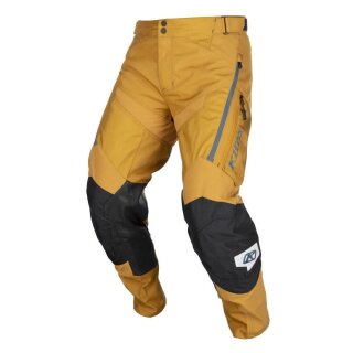 Klim Dakar In The Boot Motocross-Hose Golden braun Petrol