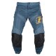 Klim Mojave In the Boot Motocross-Hose Petrol blau gold
