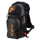 Klim Nac Pak Rucksack Asphalt schwarz Strike orange
