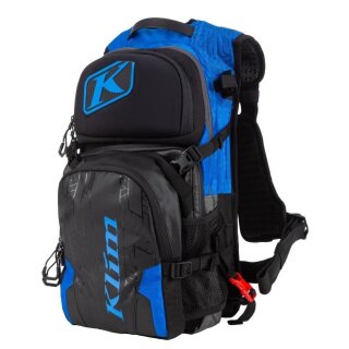 Klim Nac Pak Rucksack Asphalt schwarz Electric blau Lemonade