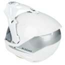 Klim X1 Alpha ECE, DOT Endurohelm weiß High-Rise silber