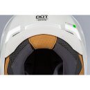 Klim X1 Alpha ECE, DOT Endurohelm weiß High-Rise silber