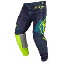 Klim XC Lite Motocross-Hose Corrosion blau neongelb