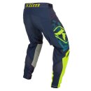 Klim XC Lite Motocross-Hose Corrosion blau neongelb