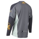 Klim XC Pro Motocross-Hemd Slate grau Asphalt schwarz