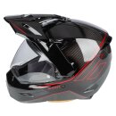 Klim X1 Alpha ECE, DOT Endurohelm Quanta schwarz rot