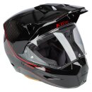 Klim X1 Alpha ECE, DOT Endurohelm Quanta schwarz rot