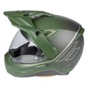 Klim X1 Alpha ECE, DOT Endurohelm Quanta mattgrün gold